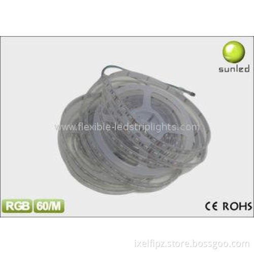 Warm white / RGB Flexible Waterproof Led Strip Lights IP65